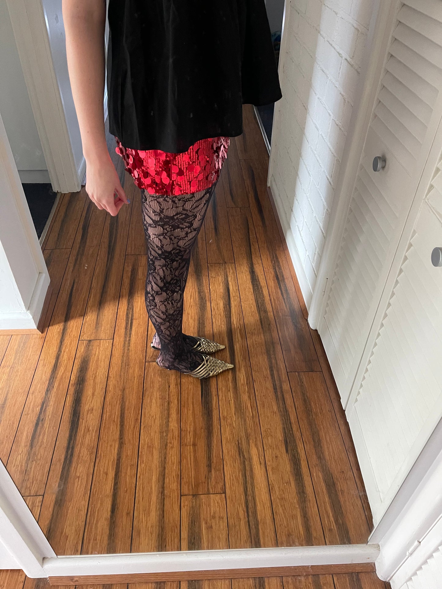 Black Lace Tights