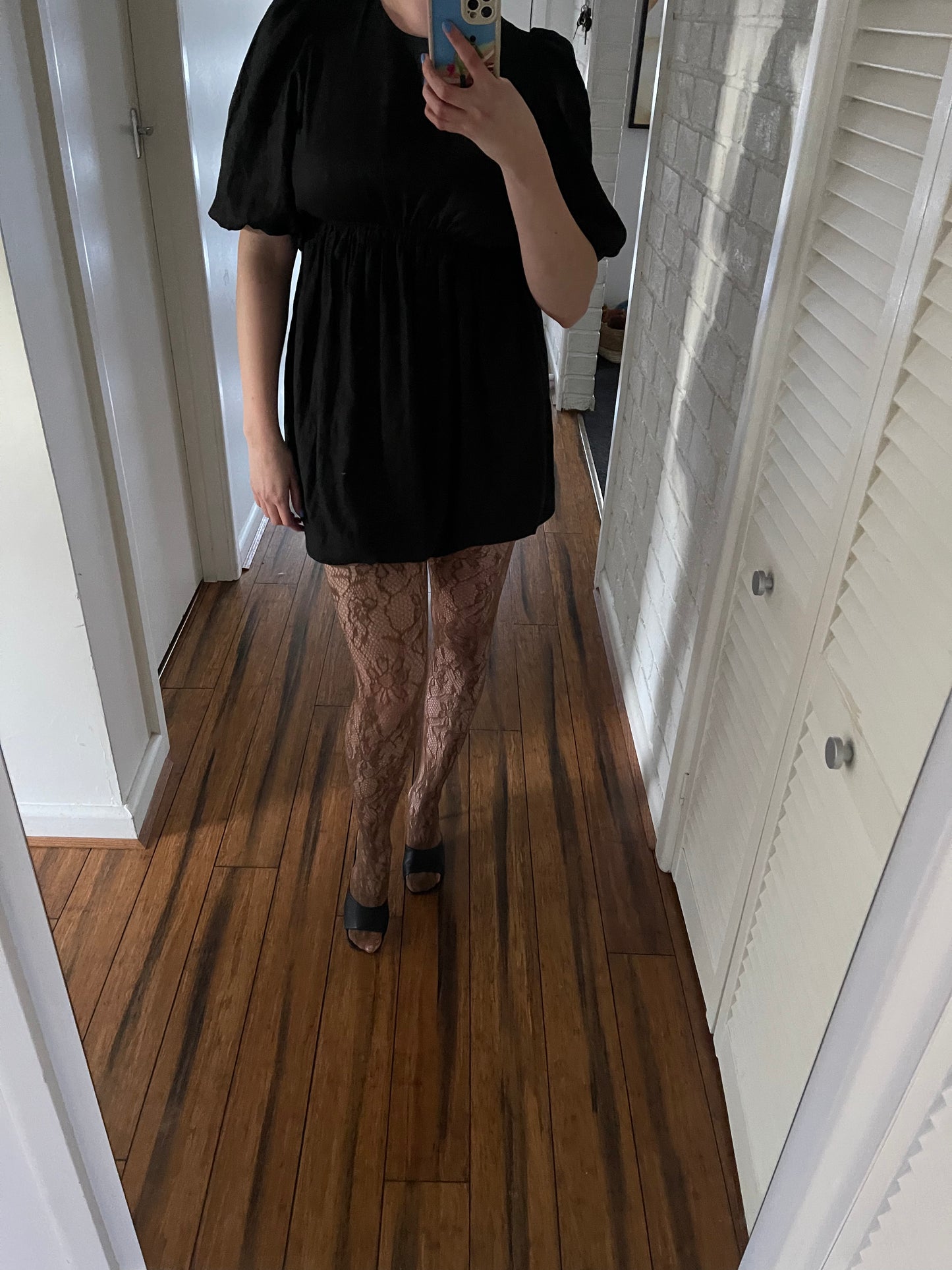 Brown Lace Tights